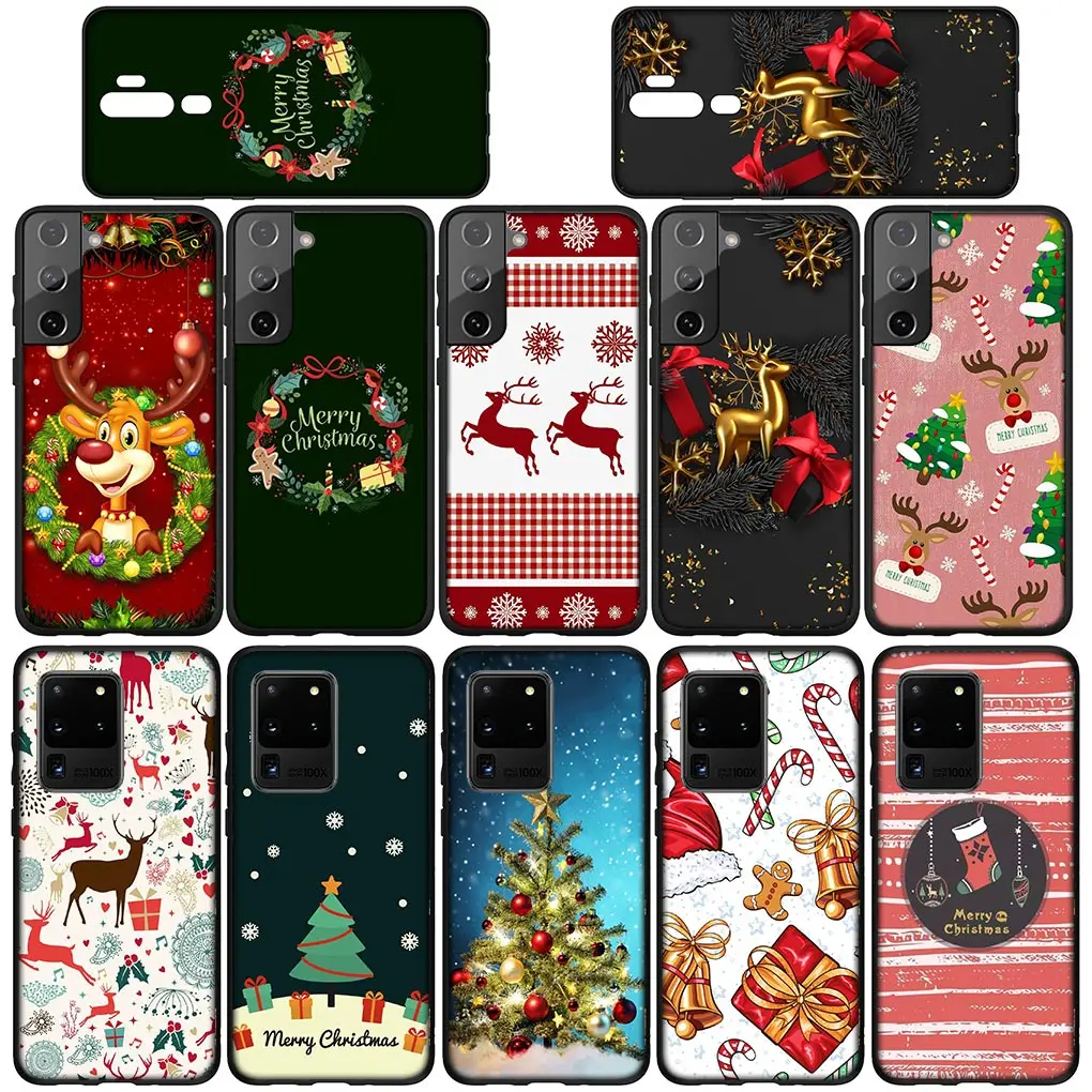 Etui na choinkę dla Xiaomi Poco C50 C55 C51 C65 X6 X3 NFC GT X4 M4 M5 C40 F3 F6 F5 Pro 5G miękkie etui