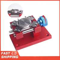 Banco de trabajo, abridor de cubierta trasera de reloj, bisel de reloj, herramienta de eliminación de deflector de anillo para relojero, herramienta de reemplazo de batería de reparación de relojes