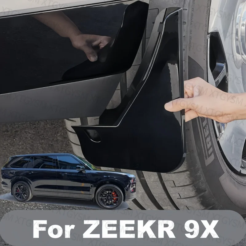 MudFlaps For ZEEKR 9X 2025 2026 Mudguards Mud Flaps Splash Guards Front Rear Wheels Fender Car Accessories 4Pcs