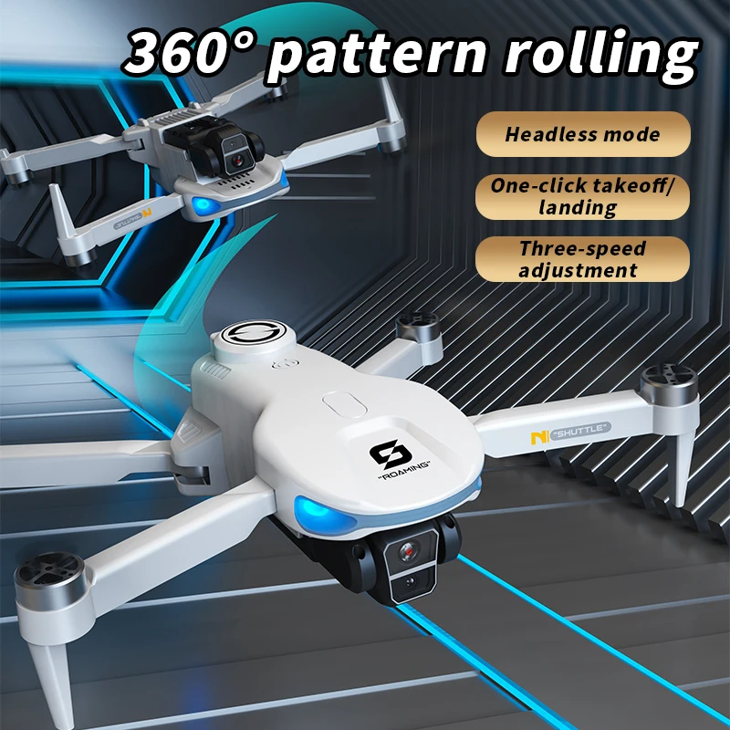 HD 8K Professional Drones with GPS Camera -XS8 Foldable FPV Hexacopter 5G WiFi Auto Return Obstacle Avoidance RC Aircraft Toys