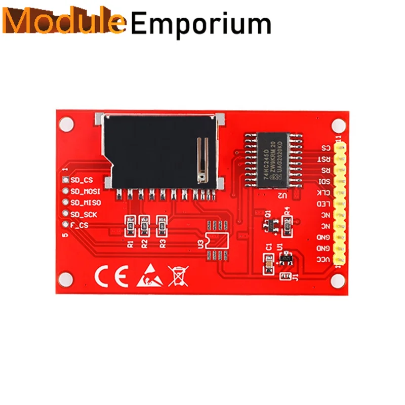 Picture 6: 2.2 Inch SPI Serial Port 176X220 LI9225 Color Screen TFT Display LCD Module For Arduino