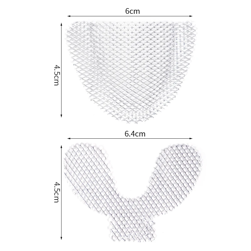 20pcs Upper Lower Denture Reinforcement Mesh Teeth Impression Metal Net Trays Palatal Retention Strengthen Dental Materials