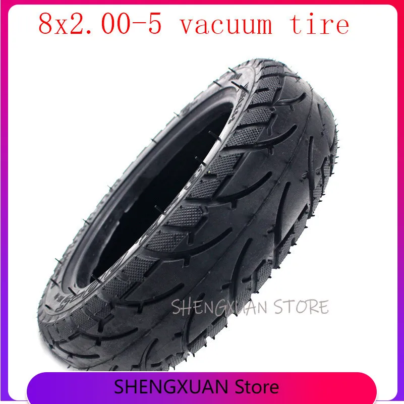 

Lightning shipment NEWEST 8X2.00-5 tubeless tyre 8*2.00-5 vacuum tire for Electric Vehicle Electric Scooters E-Bike