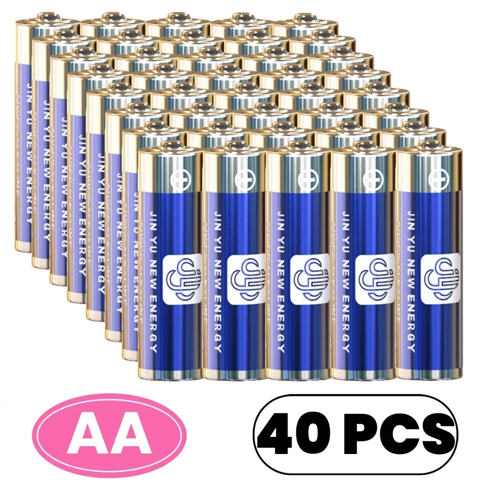 

40PCS AA Disposable Dry Battery Double A Alkaline Battery for instrument panel wireless mouse Clock LED Light