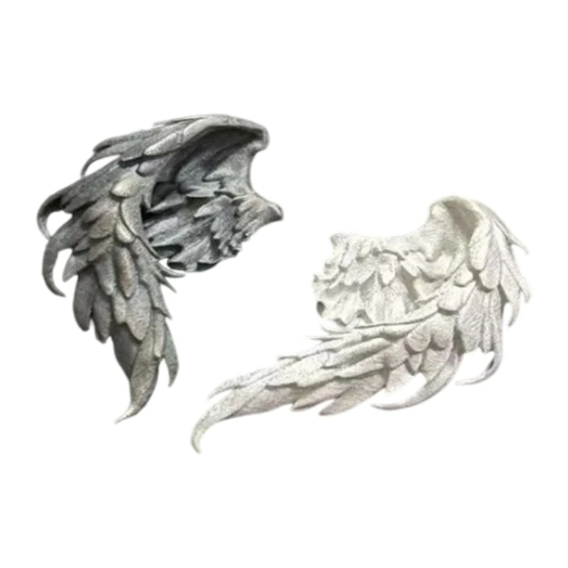 Lovely Black White Wing Earrings Accessory Great Gift Choice For Any Occasion