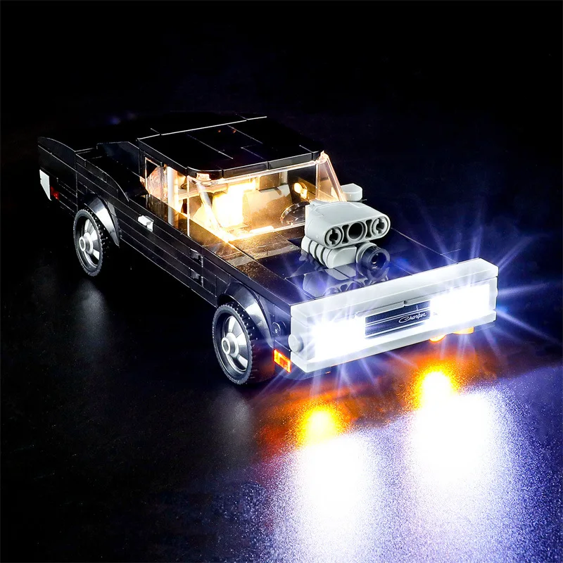 ضوء لـ LEGO 76912 سرعة فنية سوبر Hypercar Block DIY لعبة (بدون كتل نموذج، ضوء LED فقط) مجموعة إضاءة هدية للأطفال