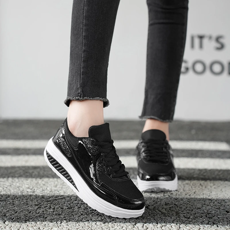 

New size 42 women's shoes colorful thick-soled dad shoes youthful and fashionable not tiring to the feet rocking shoes