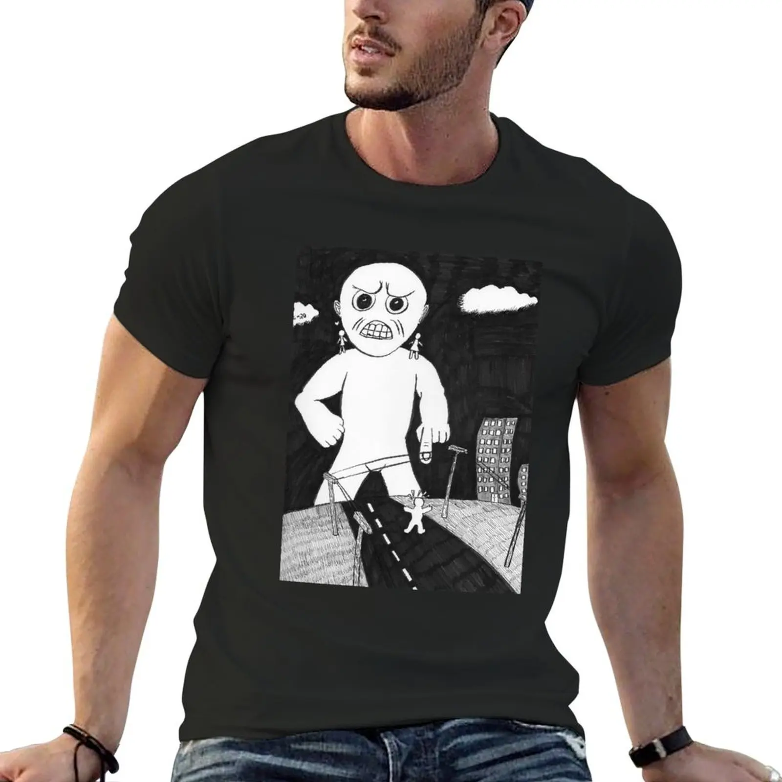 

Bald Headed Bastard T-Shirt graphic tee shirt cotton graphic tees customizeds oversized t shirts for men