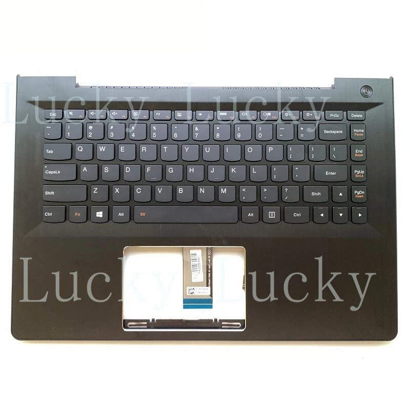 

f 5CB0J33245 FOR Lenovo 500S-14ISK 300S-14ISK C Shell US Keyboard Palmrest Backlit