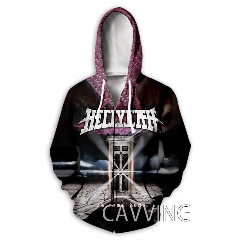 Sudadera con capucha con cremallera y estampado 3d de Hellyeah, sudaderas con capucha con cremallera, sudaderas con capucha Harajuku, sudaderas de Hip Hop, nueva moda