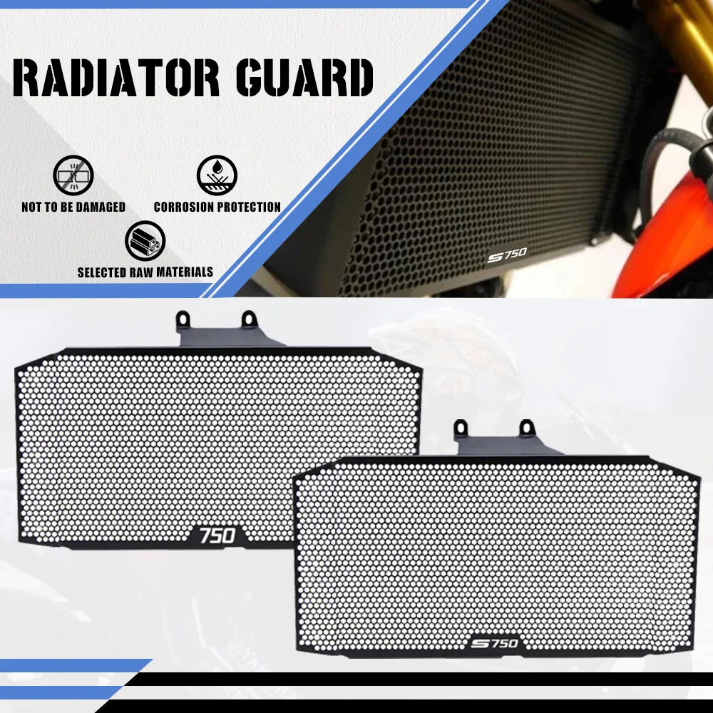 

2026 2025 Motorcycle Accessories Radiator Guard Grille Cover Protector FOR Suzuki GSR750/ABS GSX-S750/Z 2011-2021-2022-2023-2024