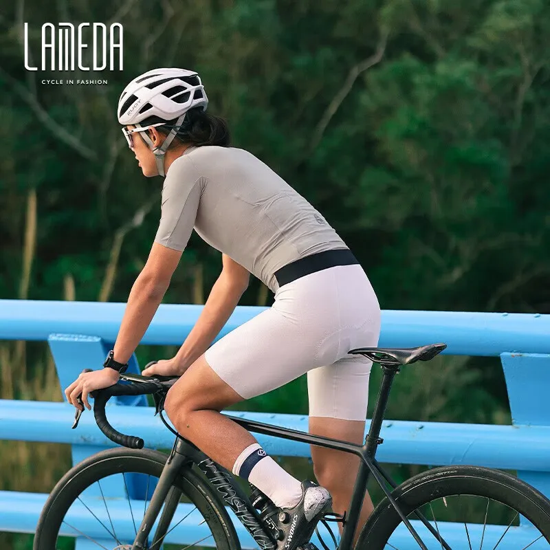 LAMEDA Cycling Jersey Quick-drying Cycling Men Short-sleeved Jacket Road Bike Clothing Bicycle Clothing Women