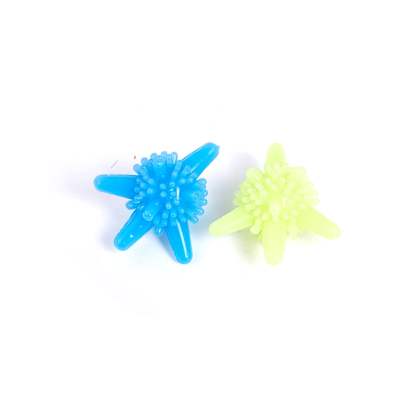 10PCS Magic Laundry Ball For Household Cleaning Washing Machine Clothes Softener Starfish Shape Solid Cleaning Balls about 4-5cm