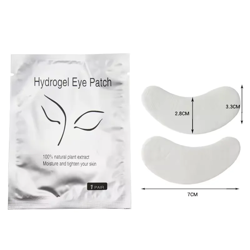 100 Pairs Eye Gel Pads Under Eye Patches Stickers Eyelash Extension Disposable Eye Lash Paper Patches Application Make Up Tools