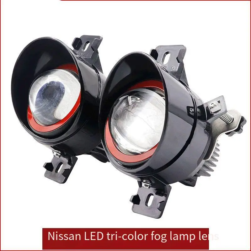 

3 Inch Bi Led Fog Light Projector Lens 12v 60w 3000k 6000k Hi Lo Beam for Nissan X-Trail Infiniti Y50