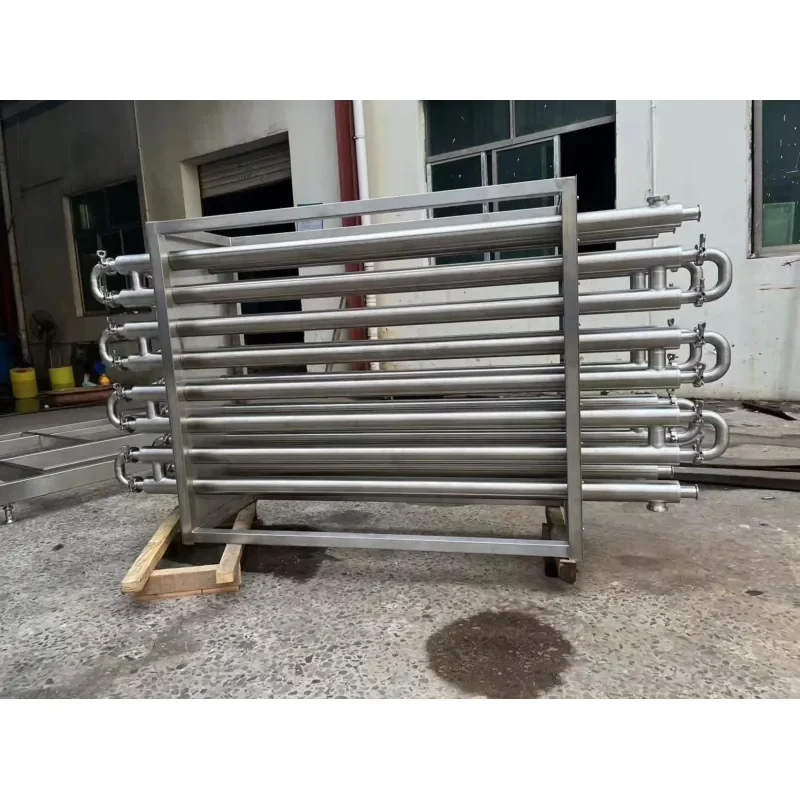 

Gold Seller Food Grade High Viscosity Cool Shell and Jam Heat Tube Exchanger for Sauce Tomato Puree Stainless Steel Tube