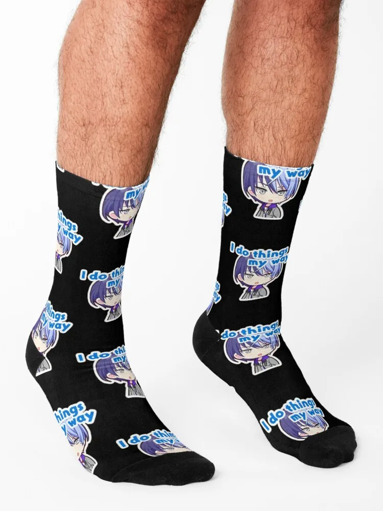 Aoyagi Toya Stempel Socken Wanderschuhe Schnee schiere Basketball Socken für Männer Frauen