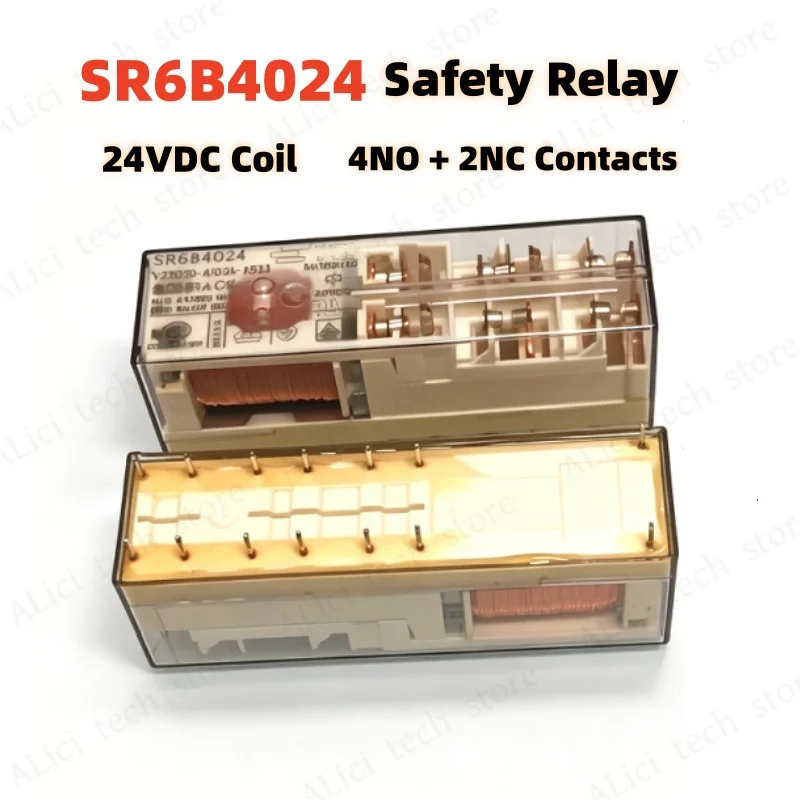 Original V23050-A1024-A542 24VDC four open two closed 250VAC For Tyco SR6A4024 V23050-A024-A533NEW