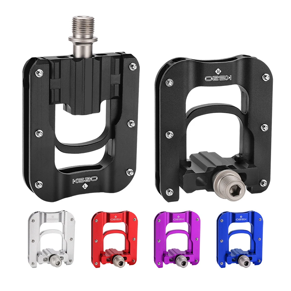 

Foldable Bicycle Pedals 9/16 Inch For Brompton Folding Road MTB Bikes With Sealed Bearings And Anti Slip Grip