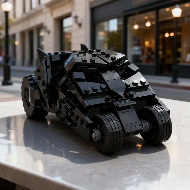 360pcs MOC The Tumbler Super Heroes Model Building Blocks Architecture Festival Gifts Toys Creative Idea Education Brick