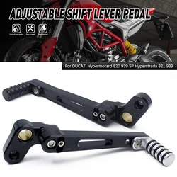 Gear Shift Lever Shifter Pedal For DUCATI Hypermotard 820 939 SP Hyperstrada 821 939 2013 2019 Motorcycle Accessories Adjustable