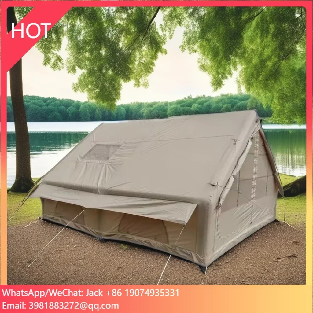 Factory 2024 Large Inflatable Tent 12 Square Meters Adult Portable Waterproof 420D Oxford And PVC Outdoor Camping And Partying