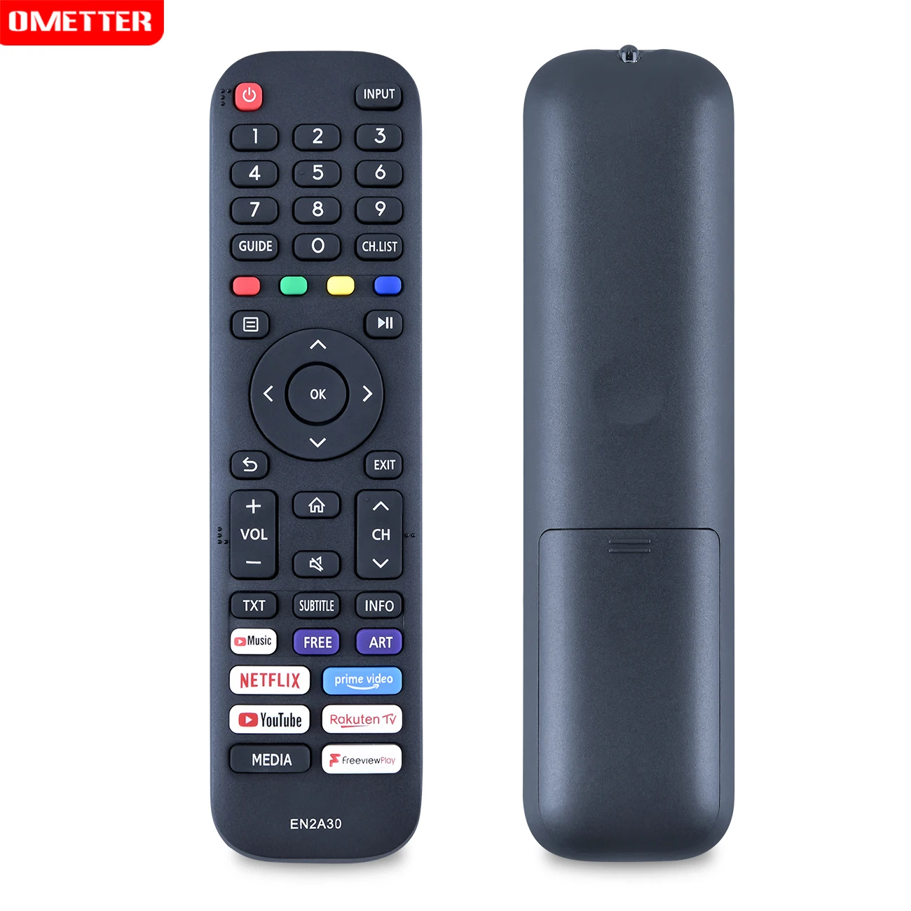 EN2A30 EN2G30H EN2P30H EN2B30H EN2AG30H Remote Control for Hisense VIDAA 4K UHD LED Smart TV HT266544  40A4GTUK 32A4GTUK EN2K30P