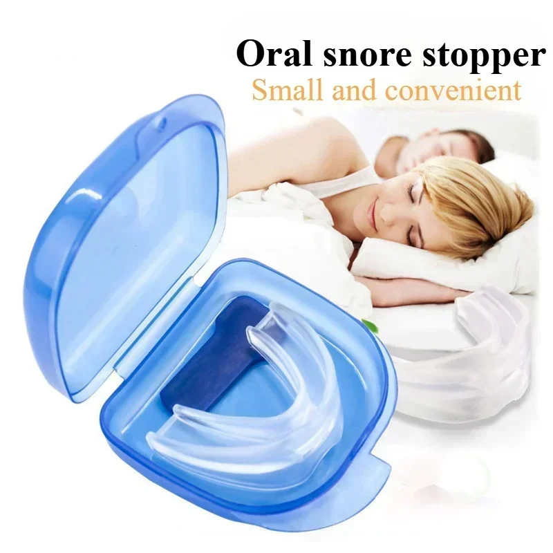 New Mouth Guard Anti-Snoring Teeth Bruxism Mouthguard Improves Sleep Teeth Bruxism Sleep and Apnea Snoring Device Stops Snoring