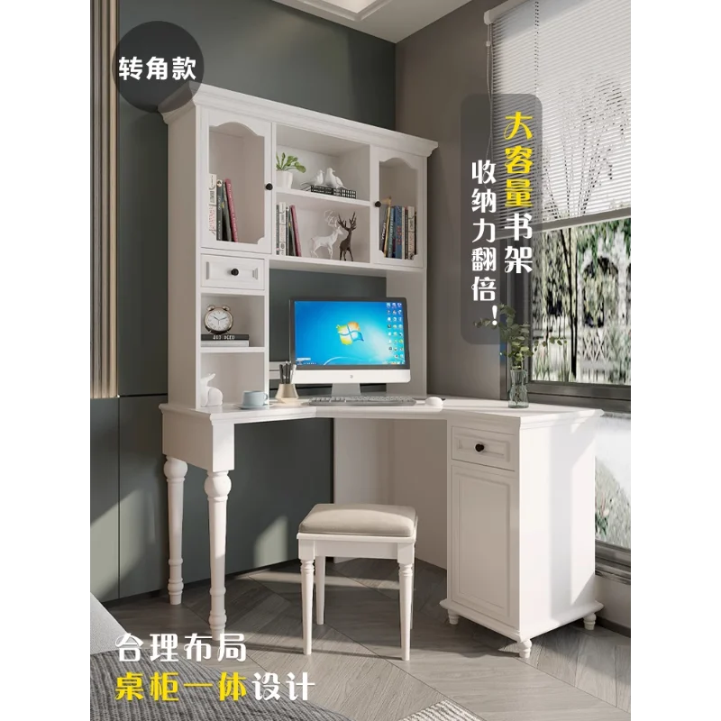 

Мебель, письменный стол, книжная полка, встроенный книжный шкаф для хранения, детская комната, письменный стол, американский учебный уголок для гостиной