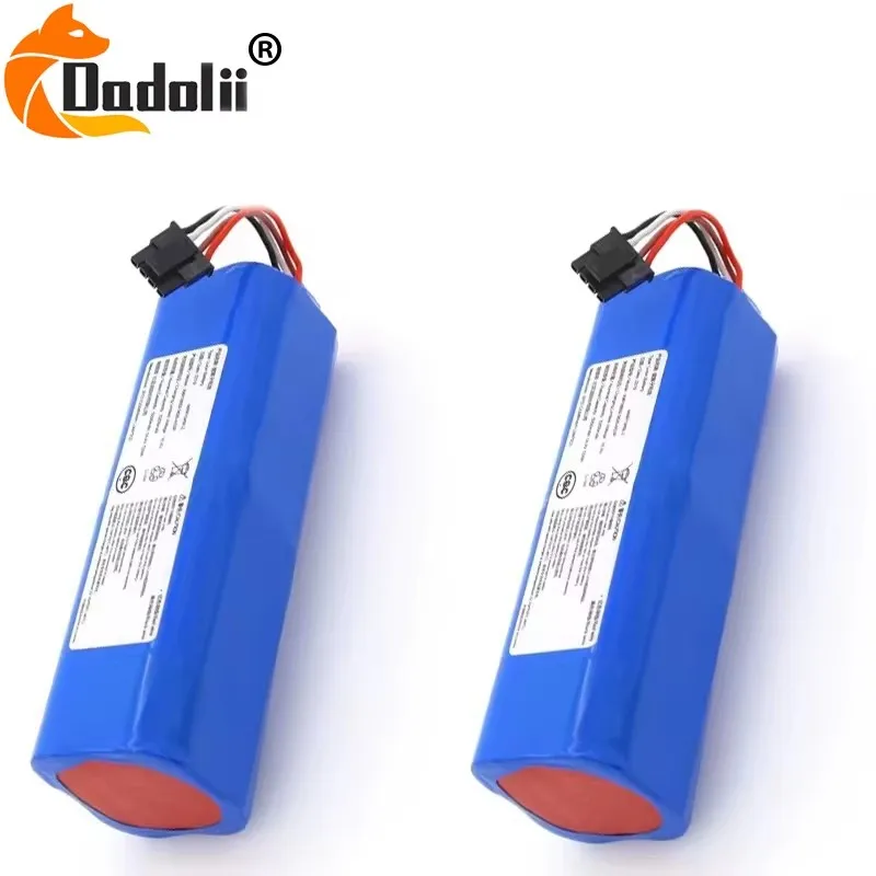 14.4V 12800mAh 18650 Li-ion Battery Pack For 360 Robot S9, X90, X95 ,Eufy RoboVac L10 L70 Vacuum Cleaner Replacement Batteries