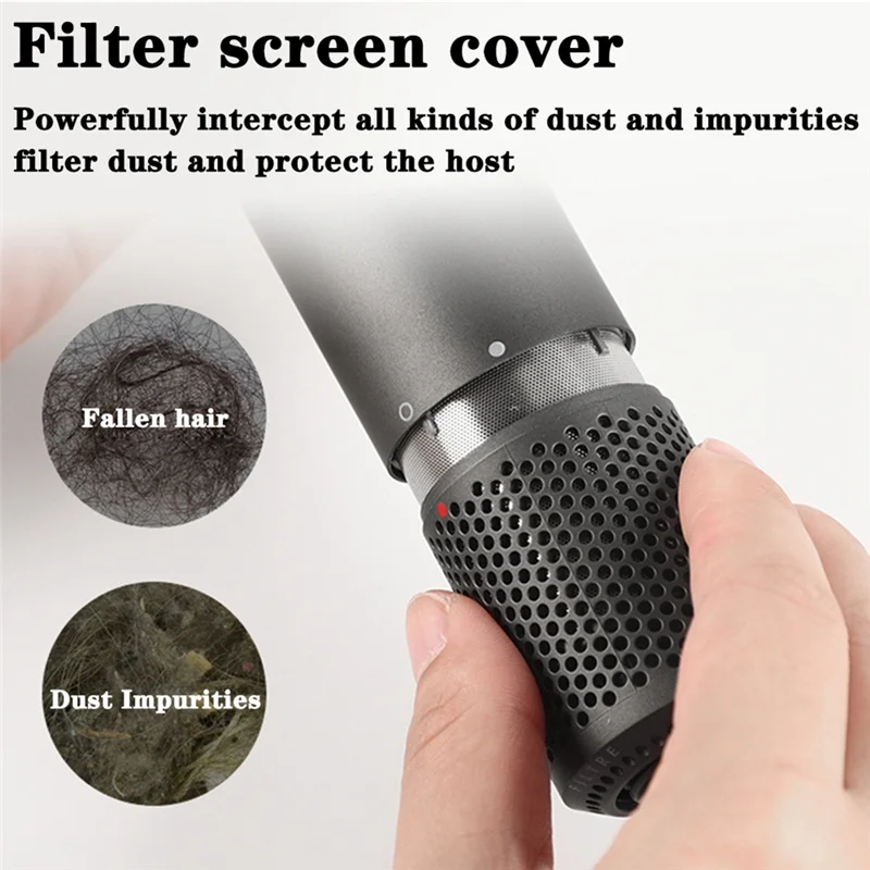 Penutup Filter Luar Populer untuk Dyson HD01 HD03 HD08 Pengering Rambut Saringan Tahan Debu Aksesori Pembersih Bagian Jaring E