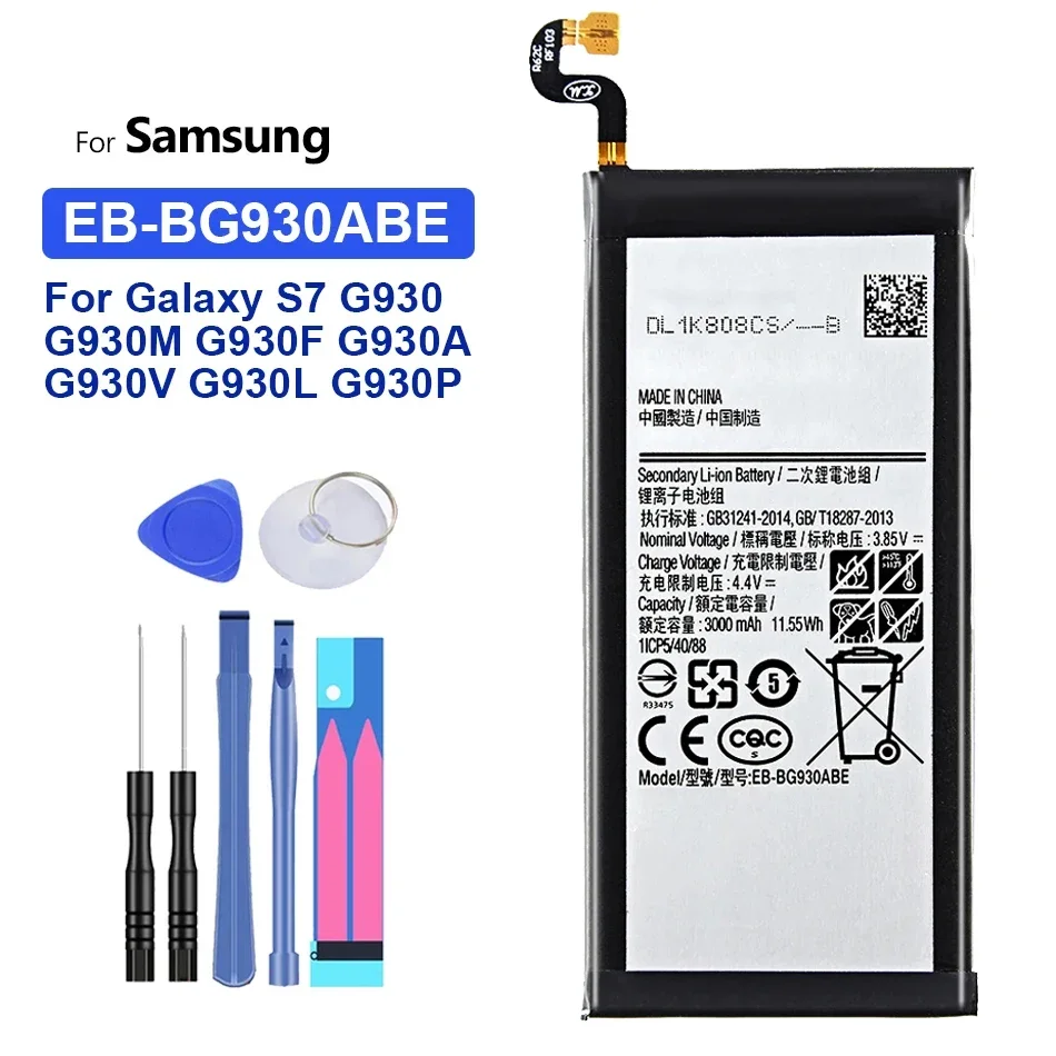 Battery For Samsung Galaxy S8 S9 Plus S10e S10 S20 Ultra S21 FE S10x Note 10 Plus 8 S7 Edge S6 S5 A50 A30 A30S G930 Batteries