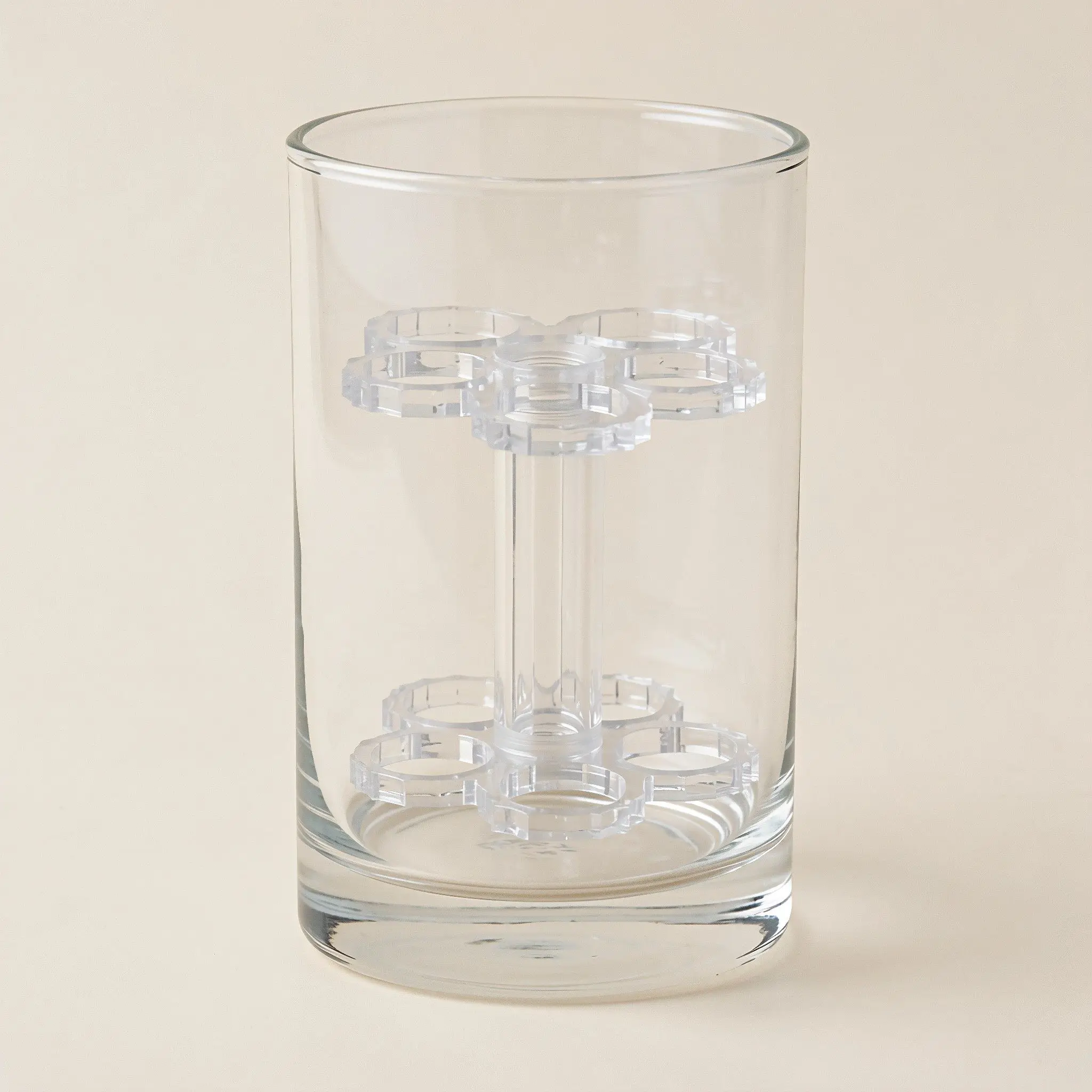 10Pcs Spiral Flower Holder Insert Transparent Plastic Vase Stem Organizing Grid DIY Floral Arrangement Tool for Wedding