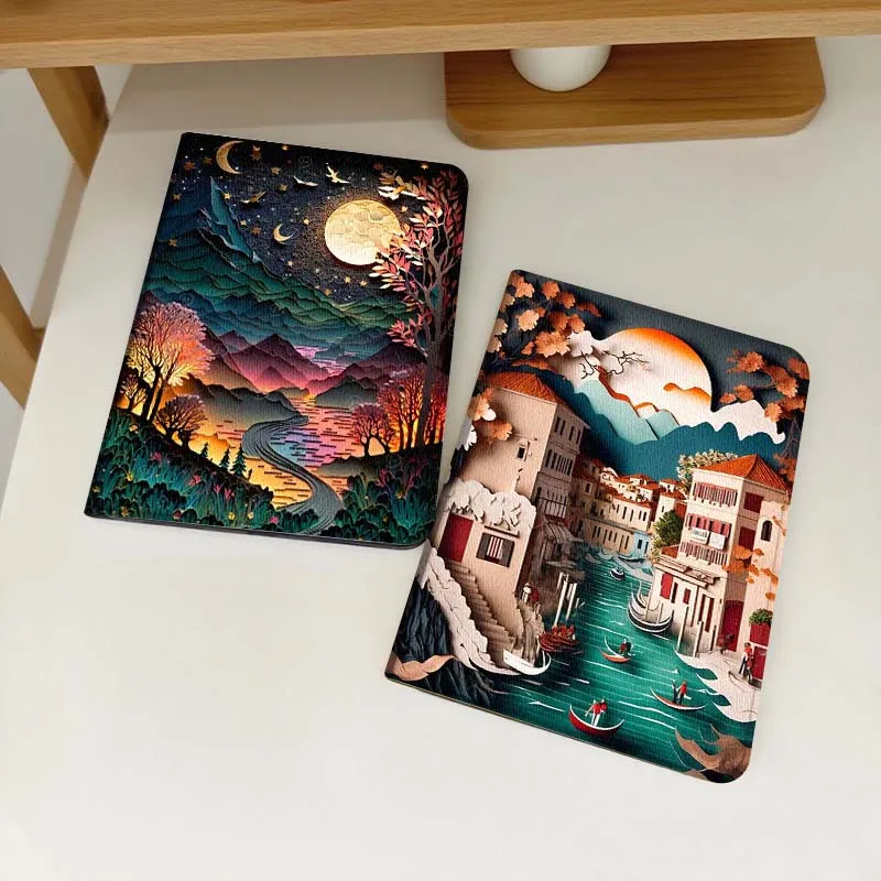 

Artistic landscape patterns Tablet Case For Samsung Galaxy Tab S6 S8 S9 S10 Lite FE 10.4 11 Inch 2022 2024