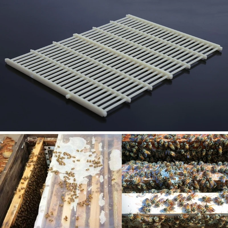 GJ Bee Queen Excluder Trapping Net Grid Beekeeping Equipment Gardening Beekeeper Queen Excluder Plastic Material for Bee