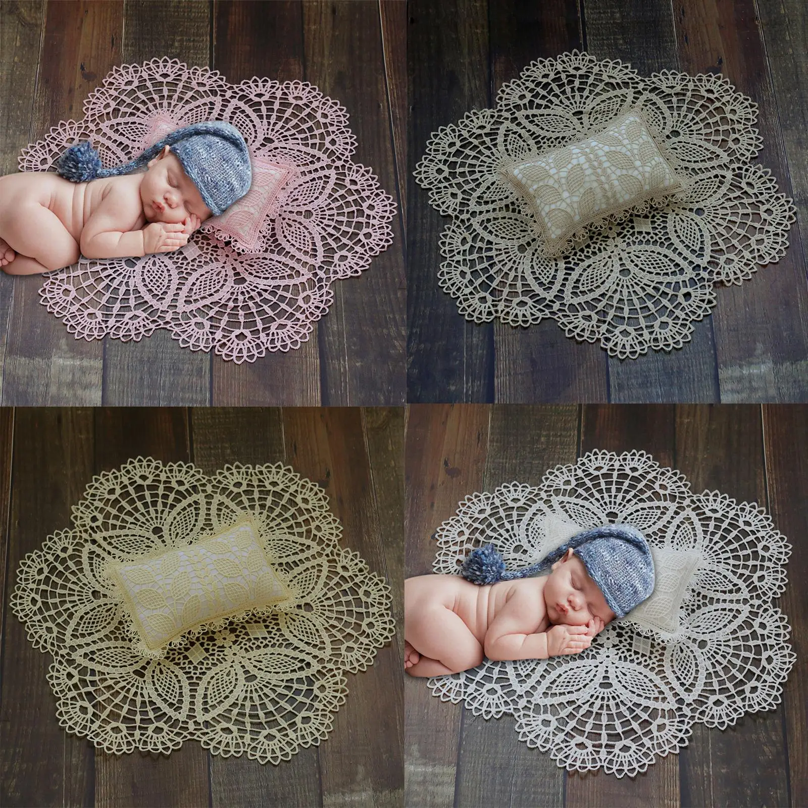 Pasgeboren fotografie rekwisieten fotoshoot achtergrond mat kussenset voor jongen meisje