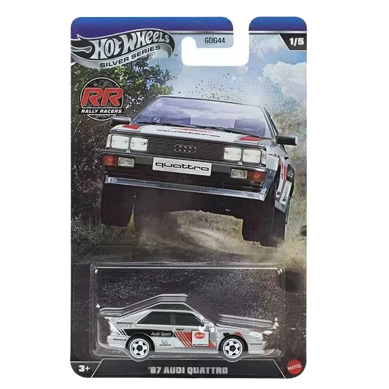 2026 Hot Wheels Silver Series Rally Car 1:64 GDG44 Collection Alloy Model Car Toy Child Gift in Stock