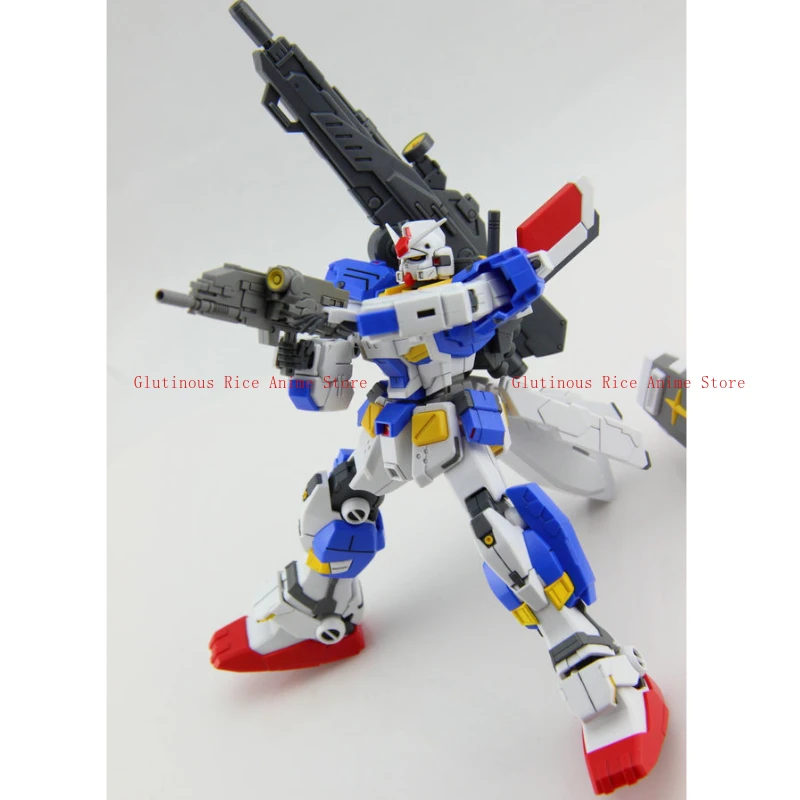 متوفر في المخزون بانداي جاندام أطقم منمذجة HG h98 1:144 FA-78-3 مدرعة بالكامل جاندام 7 شخصية متحركة لعبة الصبي هدية المجموعة الأصلية