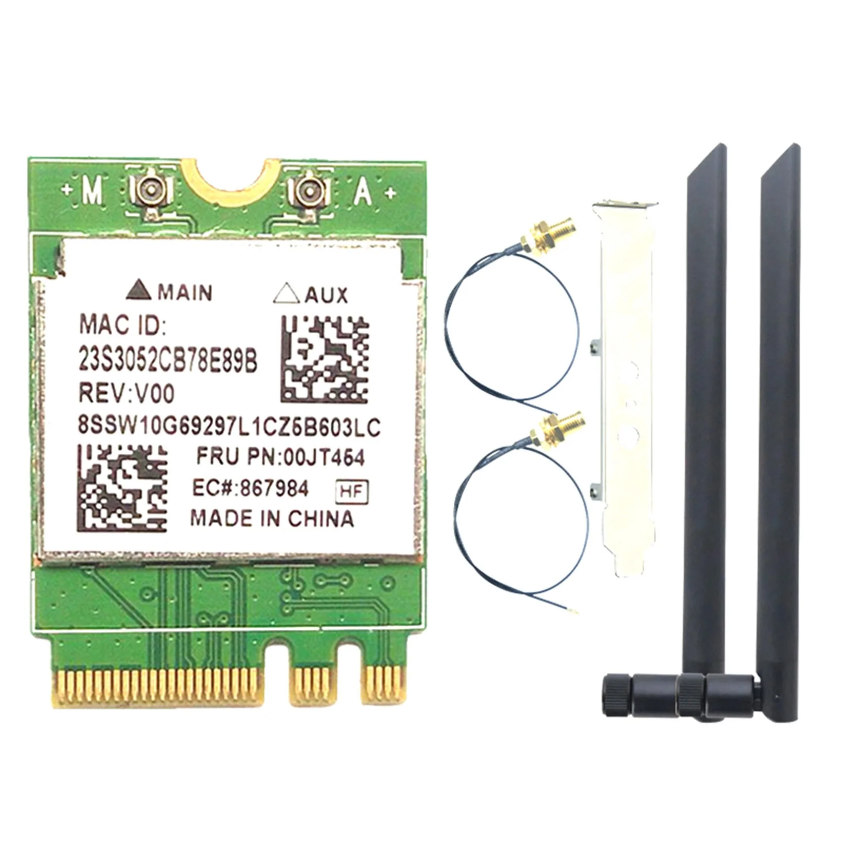 SWXF RTL8821AE Dual Frequency Network Card M.2 NGFF 2230 Wireless Network Card WIFI Module Network Card Adapter