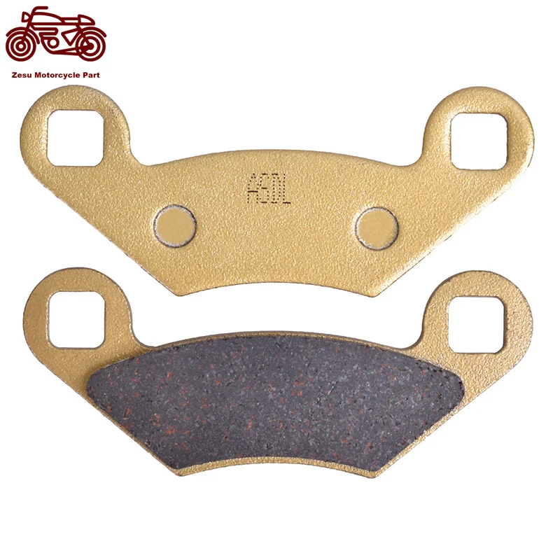 Motorcycle Front and Rear Brake Pads Tablets for POLARIS Sportsman 500 800 X2 EFI Predator 500 TLD Sportsman 300 400 Hawkeye 300