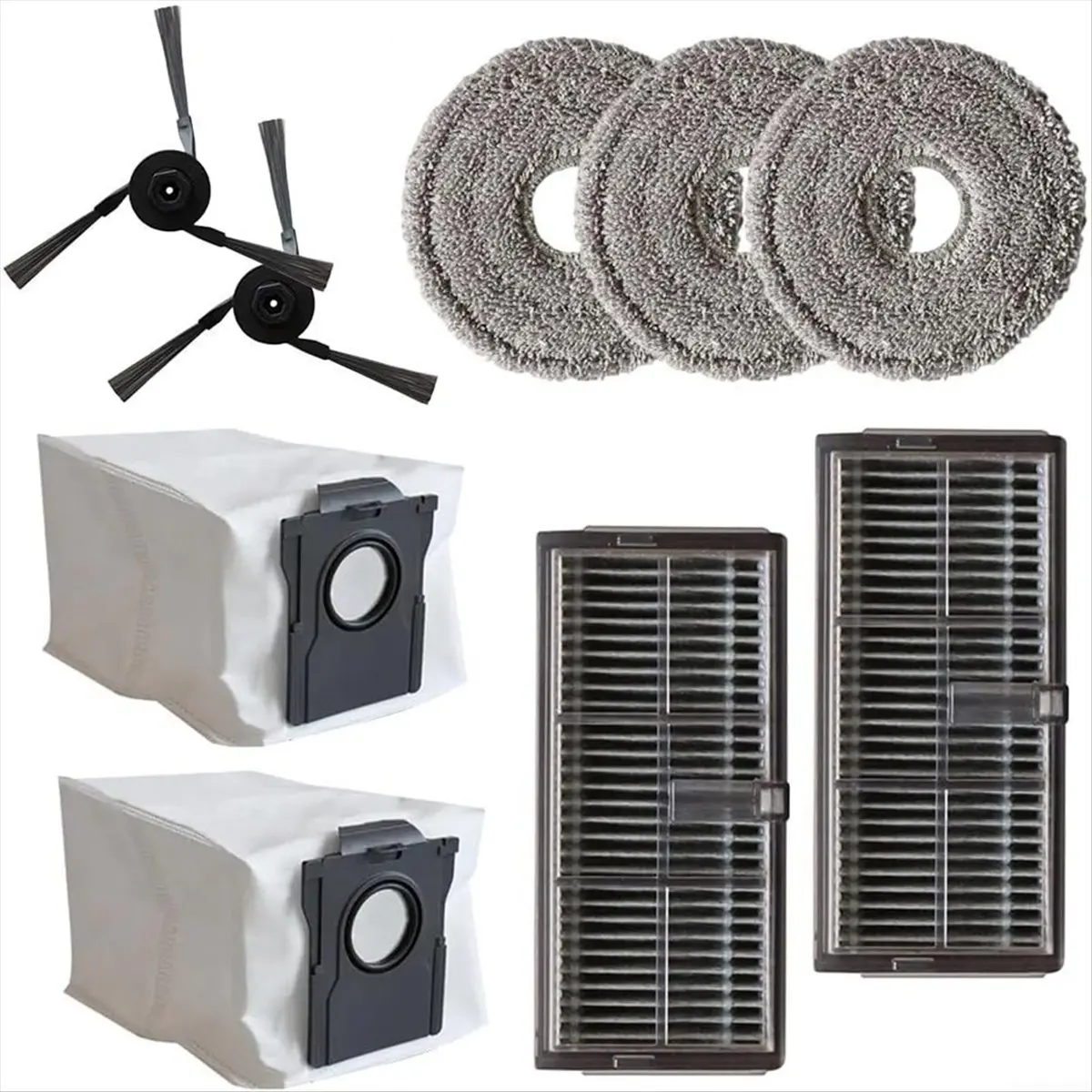 [SAF] For P50 Pro Ultra Robot Vacuum Cleaner Side Brush Hepa Filter Mop Cloth Dust Bags Replacement Parts