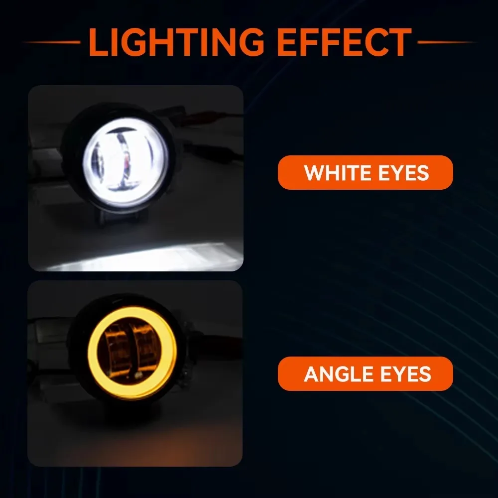 

New 3inch Beam Headlights 12V 24V Plastic LED Headlights LED Work Light for Offroad Car Boat Truck SUV Pickup