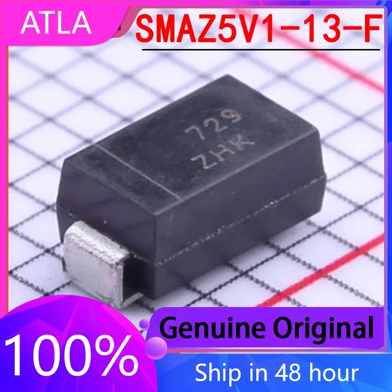 10PCS Brand New SMAZ5V1-13-F Packaged DO-214 Voltage Regulator Diode in Stock