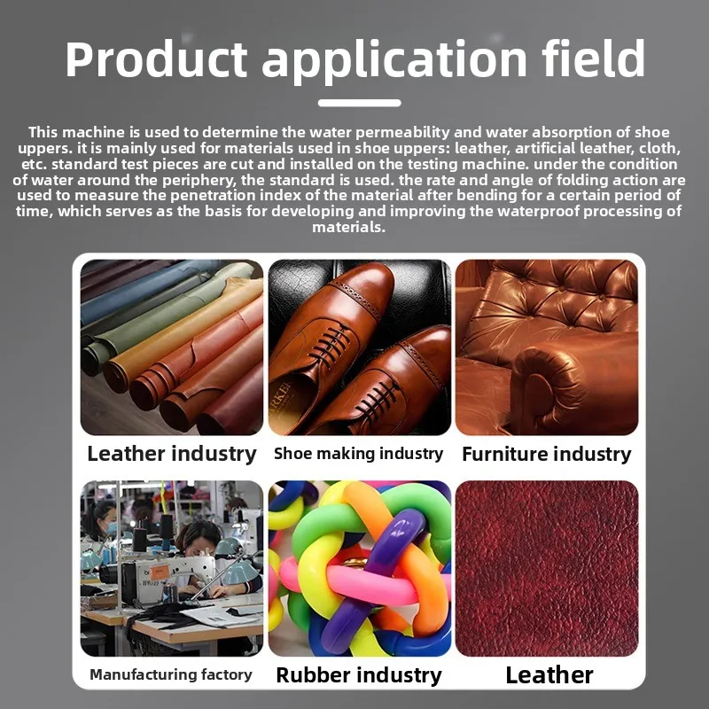 Fabric fabric waterproof penetration tester leather dynamic waterproof tester