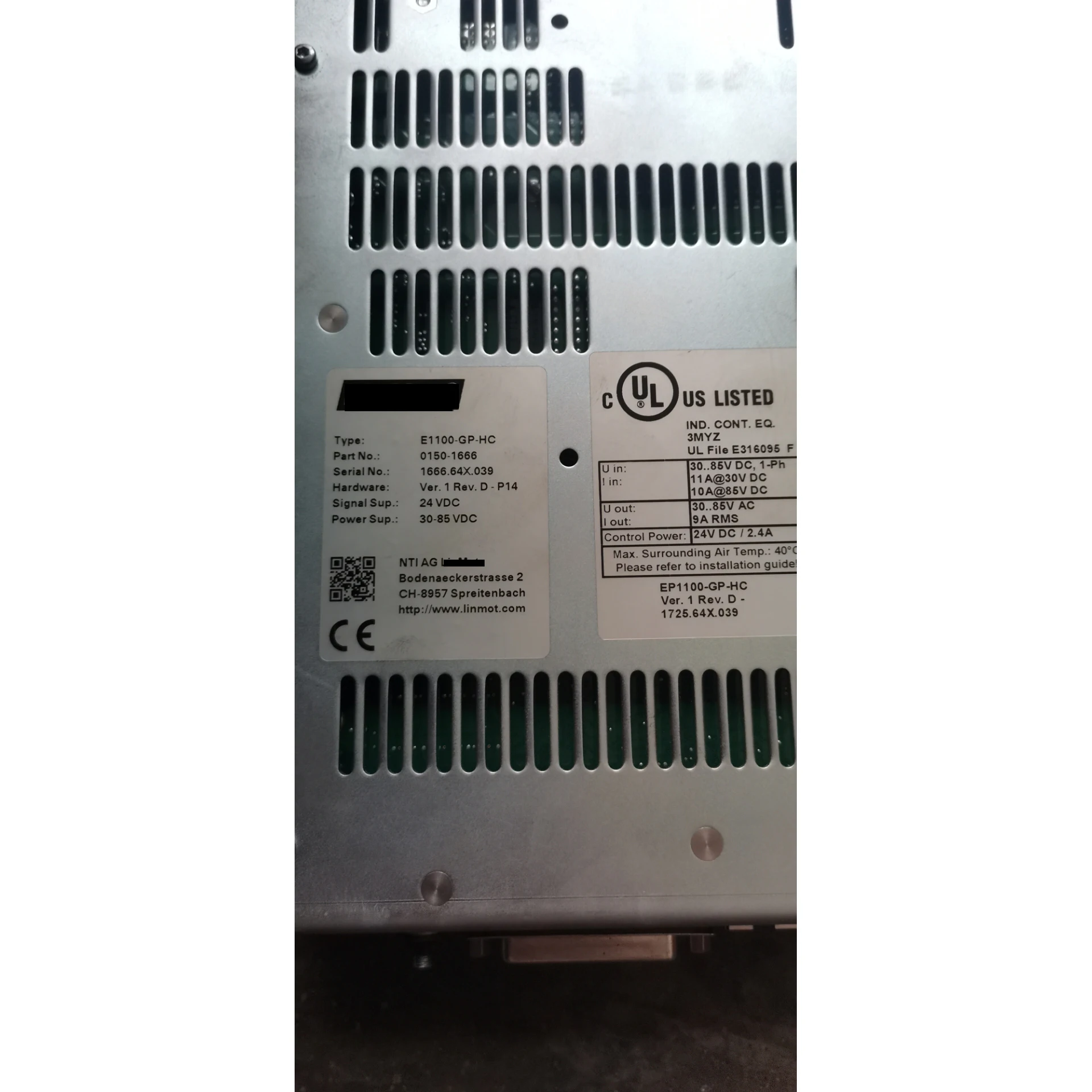 E1100-GP-HC Servo drive