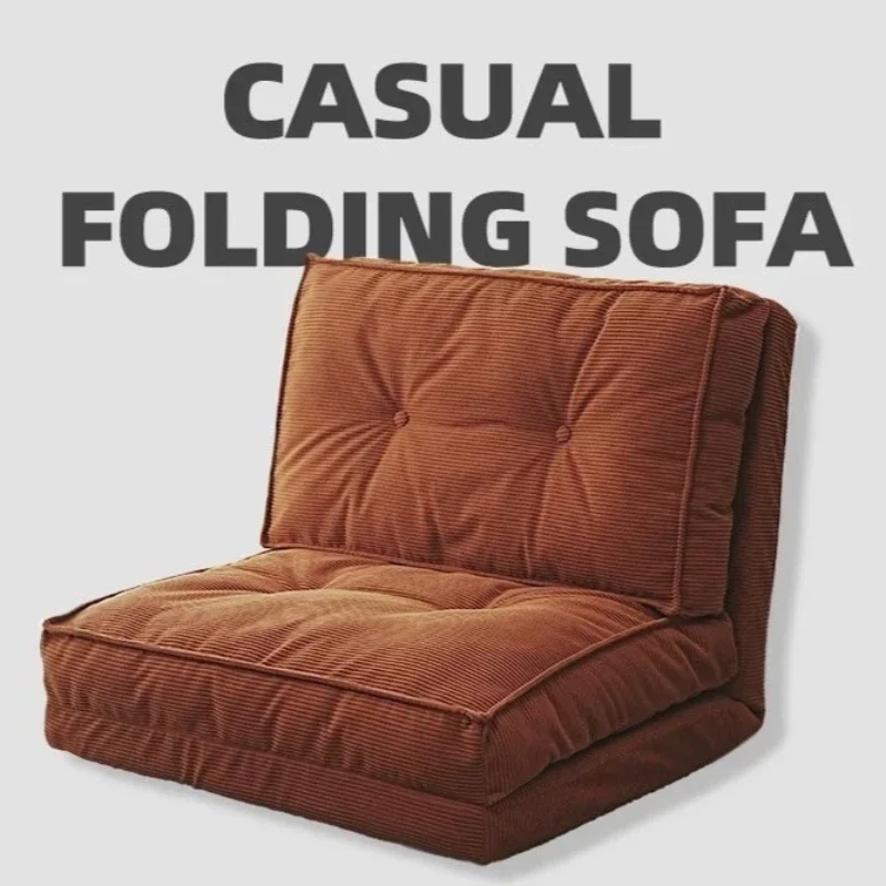 Lazy Sofa Living Room Folding Dual-purpose Single Sofa Lazy Tatami Household Reclining And Sleeping Floor Sofa Bed