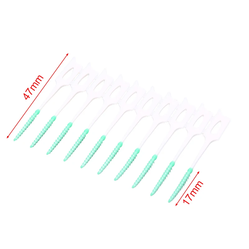 แปรงทำความสะอาดฟัน interdental 40ชิ้นแปรงทำความสะอาดช่องปาก