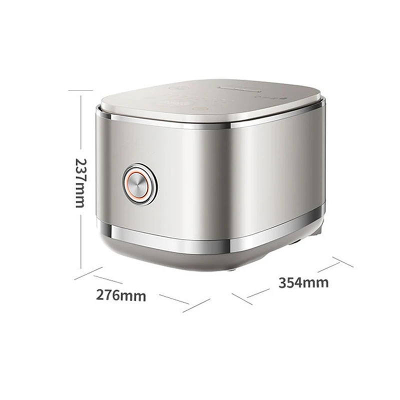 

Rice Cooker Stainless Steel 0 Coating Liner Smart Cooking Rice Cooker Is Not Easy To Stick To Electric Pot 220v 5-6 People