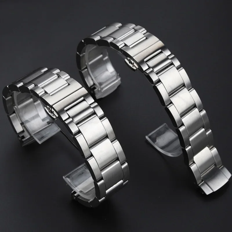 Bracelet For Tissot 1853 Rhythm T044 Silver Watch Strap 20mm Prs516 Luchi Series T044417a T044430a Men's Watches Accessories