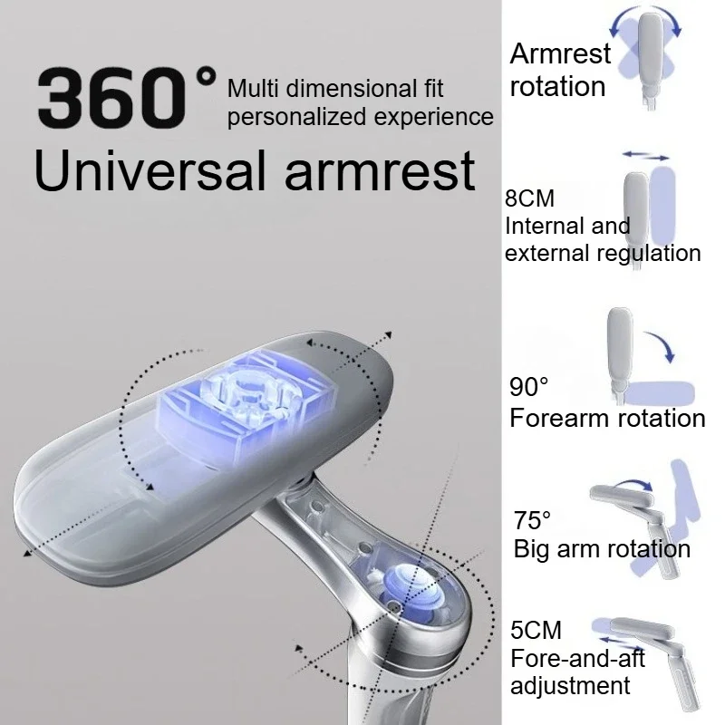 Sillón relajante Sillas de oficina ergonómicas ordenador de juegos dormitorio Sillas de oficina reclinables escritorio Muebles móviles Sillas Muebles